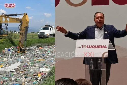 Multas de hasta 5 mil pesos y arresto de hasta 3 días a quien tire basura en Toluca